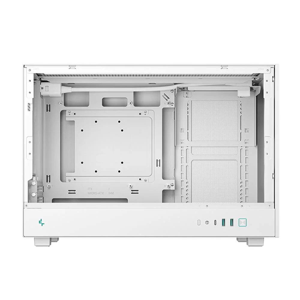 Gabinete Gamer Deepcool Ch260 Mini Tower Vidro Lateral Branco