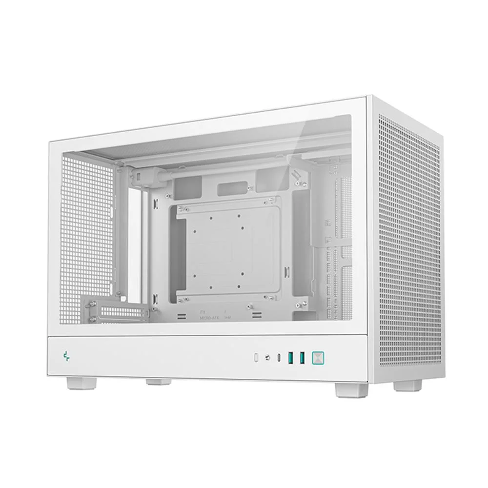 Gabinete Gamer Deepcool Ch260 Mini Tower Vidro Lateral Branco