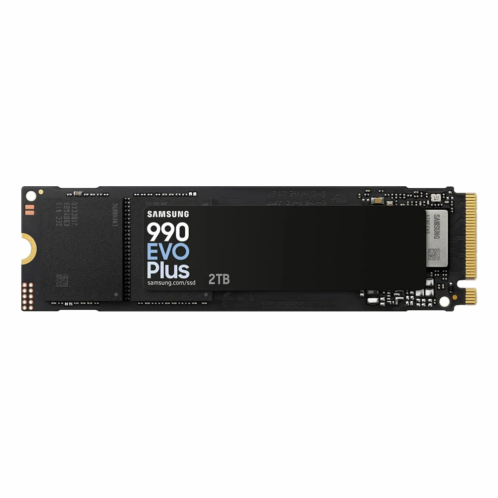 Hd SSD M.2 2280 2TB Samsung 990 Evo Plus Nvme 1.4 PCi-e X4, Leitura 7250 Mb/s - Escrita 6300 Mb/s Compatível Com Ps5 - Mz‑v9s2t0b/am Hd SSD M.2 2280 2TB Samsung 990 Evo Plus Nvme 1.4 PCi-e X4, Leitura 7250 Mb/s - Escrita 6300 Mb/s Compatível Com Ps5 - Mz‑v9s2t0b/am