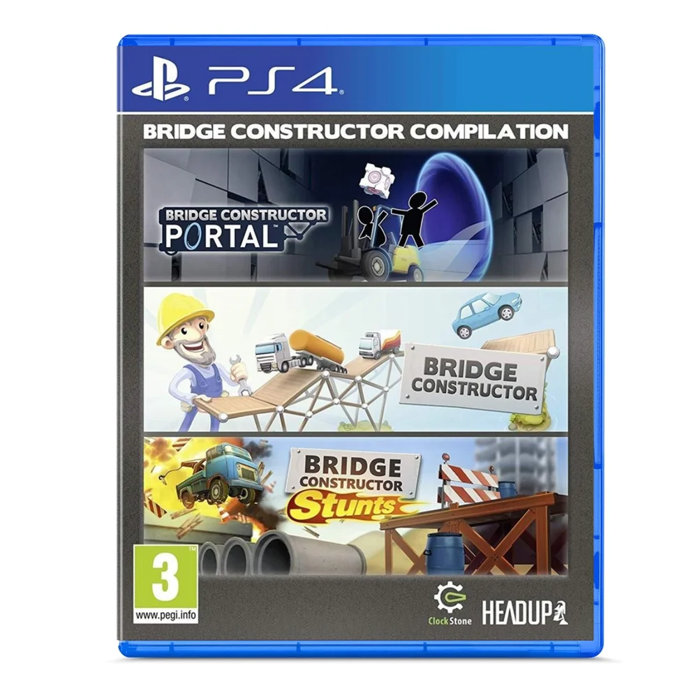 Jogo Bridge Constructor Compilation Ps4 Europeu