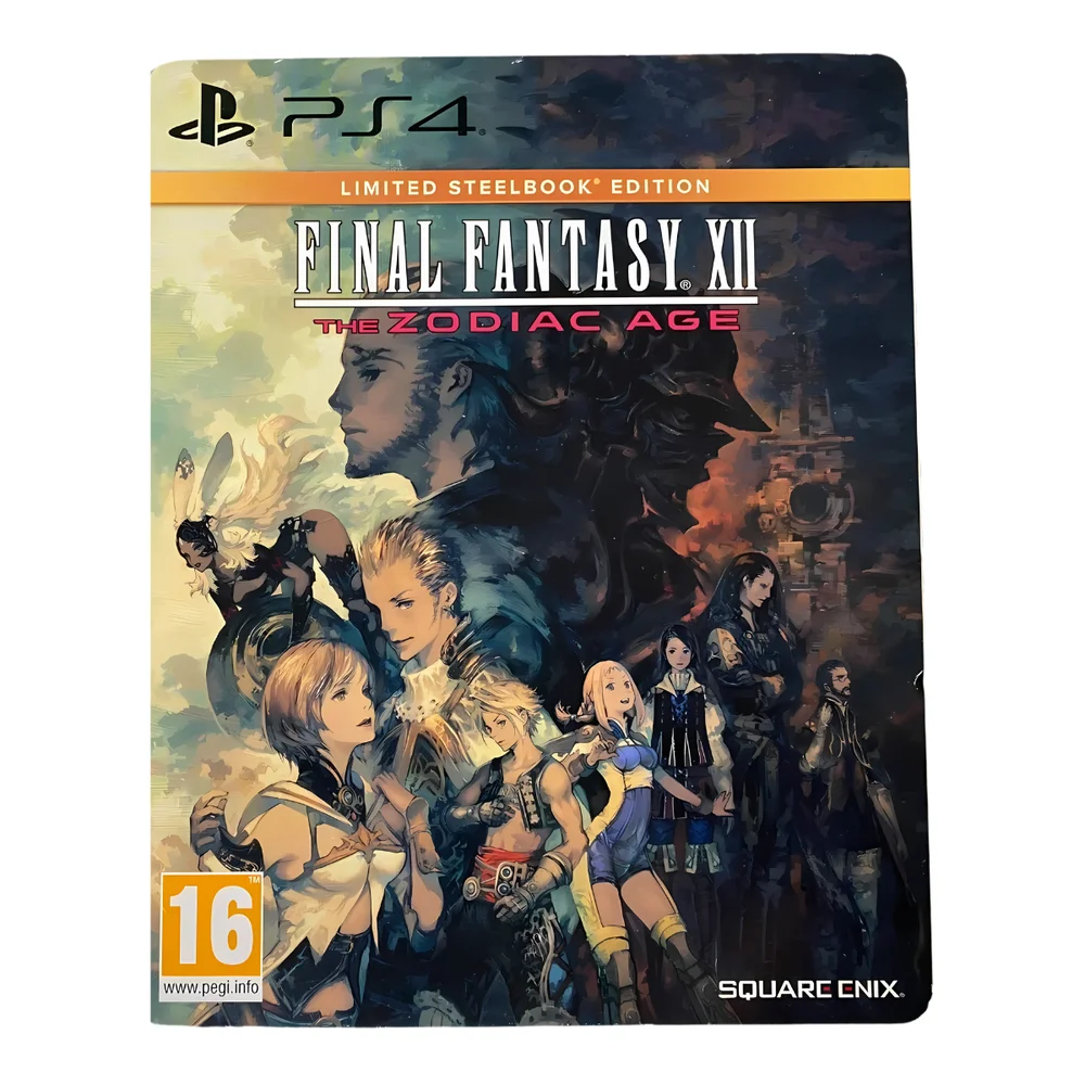 Jogo Final Fantasy Xii The Zodiace Age Steelbook Edition Ps4 Jogo Final Fantasy Xii The Zodiace Age Steelbook Edition Ps4