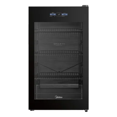 Cervejeira Midea 3 Em 1 Smart Inverter, 82 Litros De Capacidade, Preta, Bivolt  - Mdrx150fgggl03