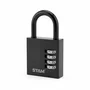 Cadeado Com Segredo Stam 25mm Preto
