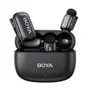 Microfone Boya Mini-18 Sem Fio 100m Ia 3.5mm Câmera Dslr