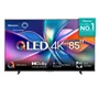 Smart Tv Hisense QLED 4k 85” " Com Dolby Vision, Dolby Gaming, Alexa E Google - 85q6qv - Bivolt