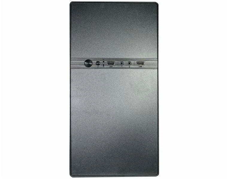 Gabinete K-mex Cm-0368 Preto Sem Fonte Micro Atx – Estrutura De Aço, Compacto E Resistente