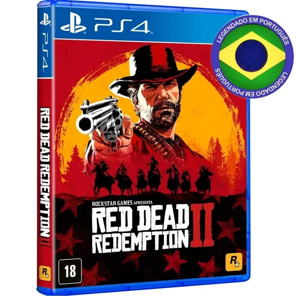 Red Dead Redemption 2 Ps4 Mídia Física Legendado Em Português Playstation 4 Red Dead Redemption 2 Ps4 Mídia Física Legendado Em Português Playstation 4
