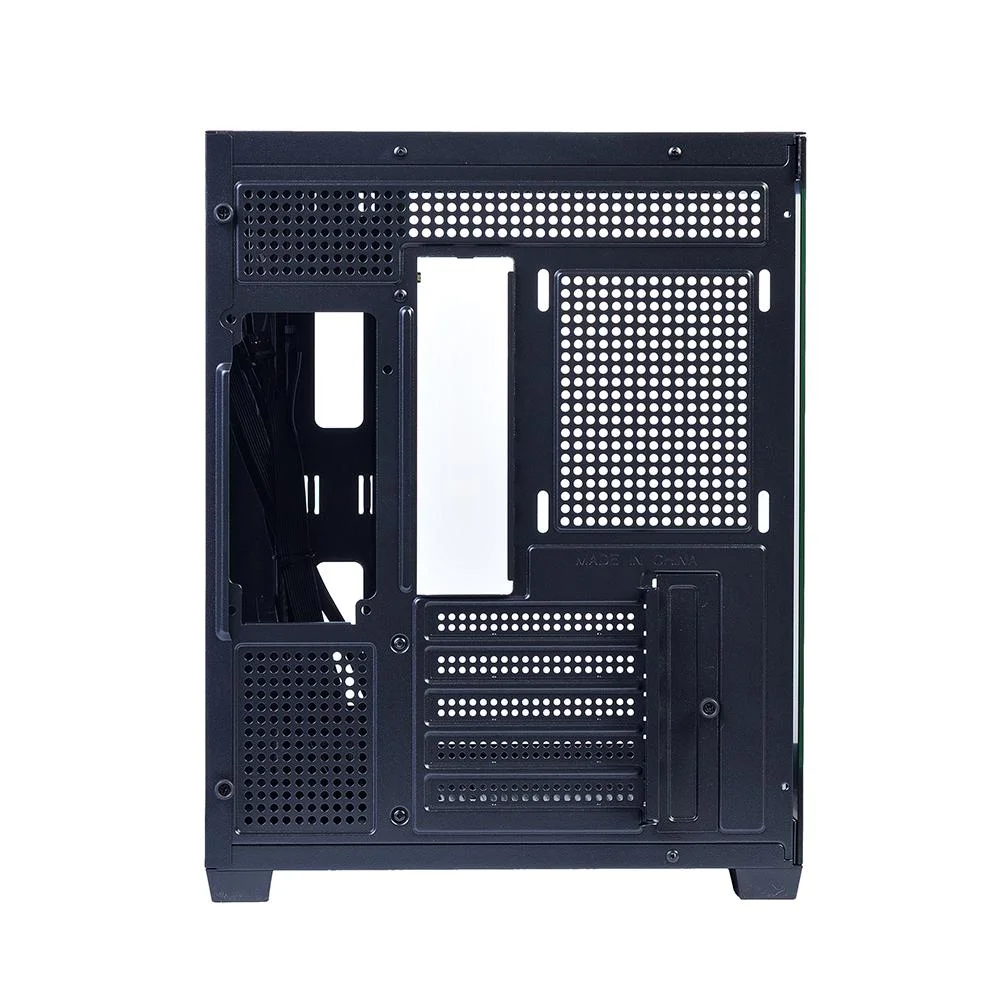 Gabinete Gamer Round5 Blast Black (m-atx / Aquario / Frontal Vidro / Sem Fan)