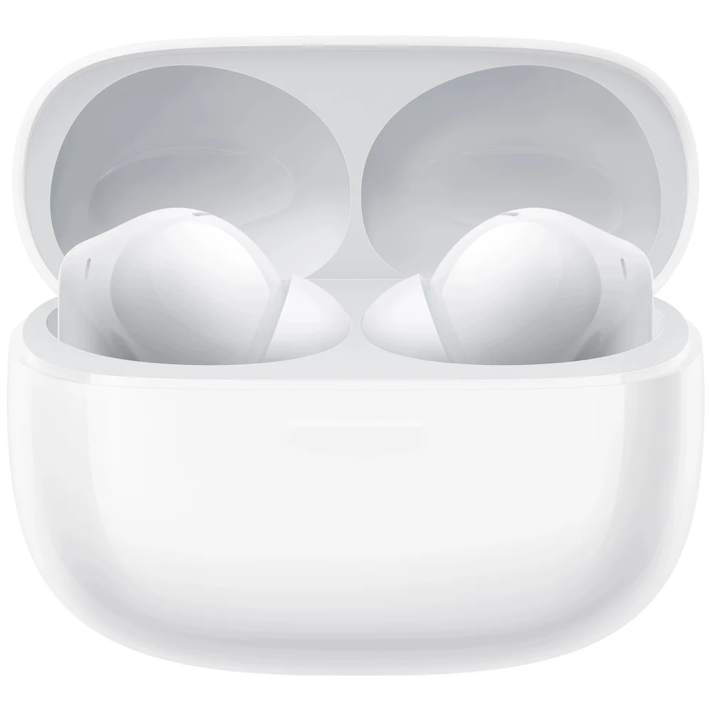 Fone De Ouvido Xiaomi Redmi Buds 6 Pro (bhr9310gl) Glacier Branco - Bluetooth 5.3 - Driver Triplo Cancelamento Ativo De Ruído (anc) Até 36 Horas De Duração Da Bateria,