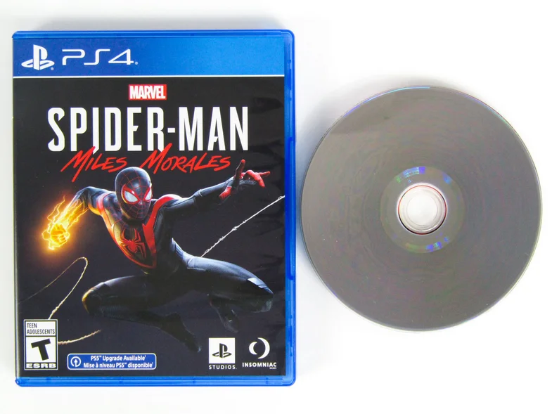 Marvel’s Spider-man: Miles Morales Homem Aranha Em Mídia Física Ps4
