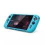 Bag Maleta Transporte Mala De Viagem + Case De Silicone Protetora + Película Vidro Para Switch 2 (azul)