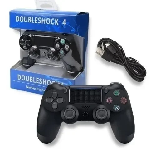 Controle Doubleshock 4 Para Play 4 E PC Sem Fio Recarregável Controle Doubleshock 4 Para Play 4 E PC Sem Fio Recarregável