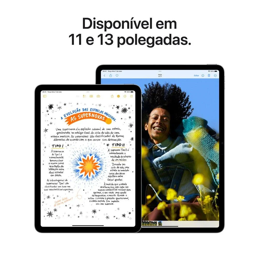 Ipad Air 13 M2 6G 512GB Azul Mv2k3bzA KaBuM