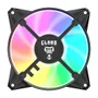 Cooler Fan ARGB Ventoinha Para Gabinete Eurus 6pin 12v Preto PC Clanm Gamer