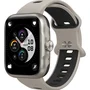 Smartwatch Action Gps Alexa A Prova D'3atm Compatível Strava - Cor  Prata