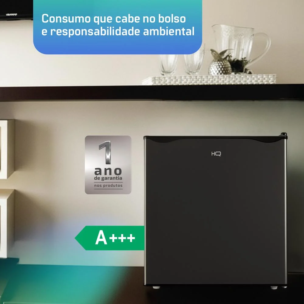 Frigobar Hq 52 Litros Preto Bc-52 Frigobar Hq 52 Litros Preto Bc-52