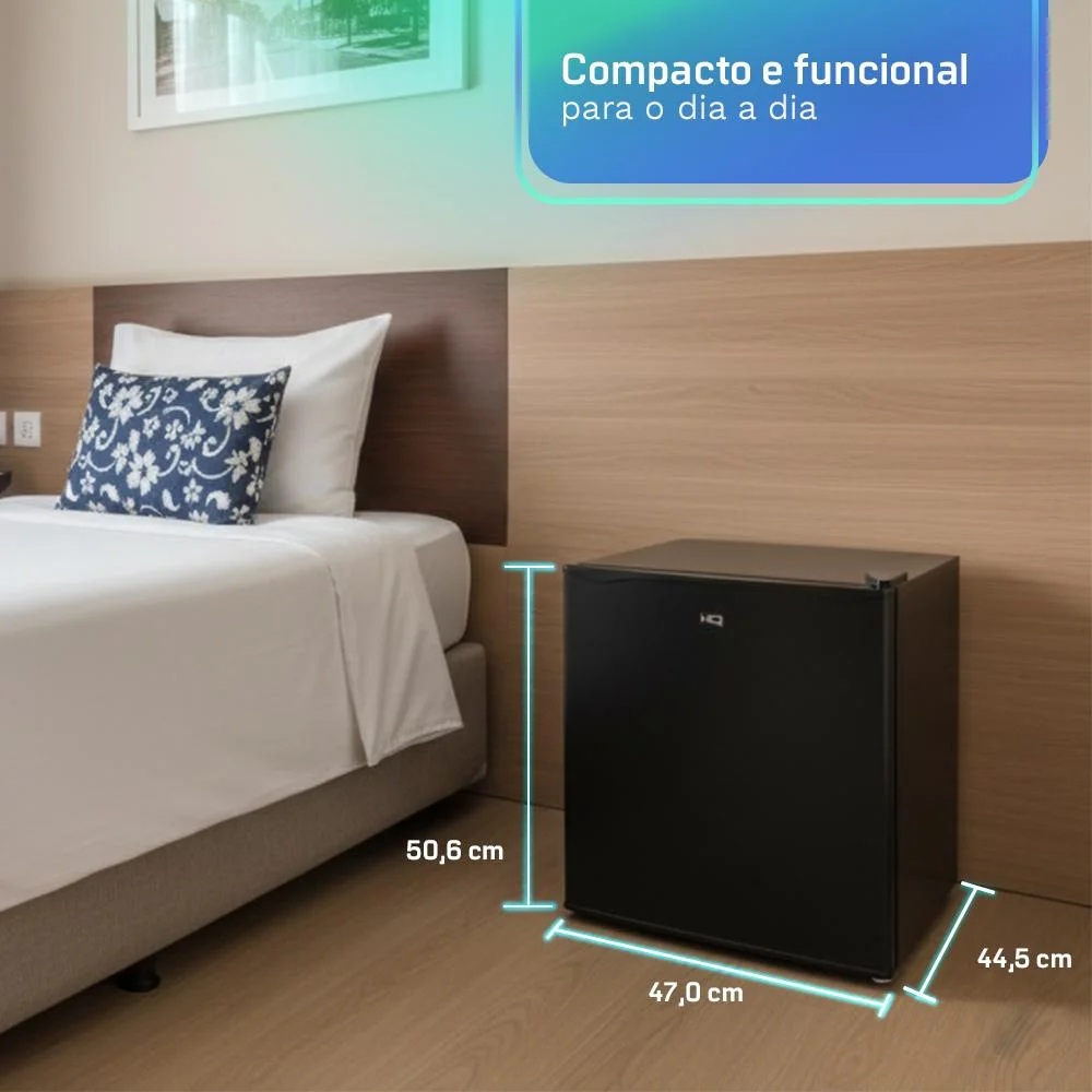 Frigobar Hq 52 Litros Preto Bc-52 Frigobar Hq 52 Litros Preto Bc-52