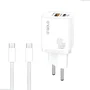 Carregador Turbo 40w Compatível Iphone 17 Air 17 Pro 17 Pro Max 16 16 Pro 16 Pro Max 15 15 Pro 15 Max Ipad Ios Cabo Usb-c Celular Tipo-c Duas Saídas Usb-a Rápida Pd Ultra Resistente