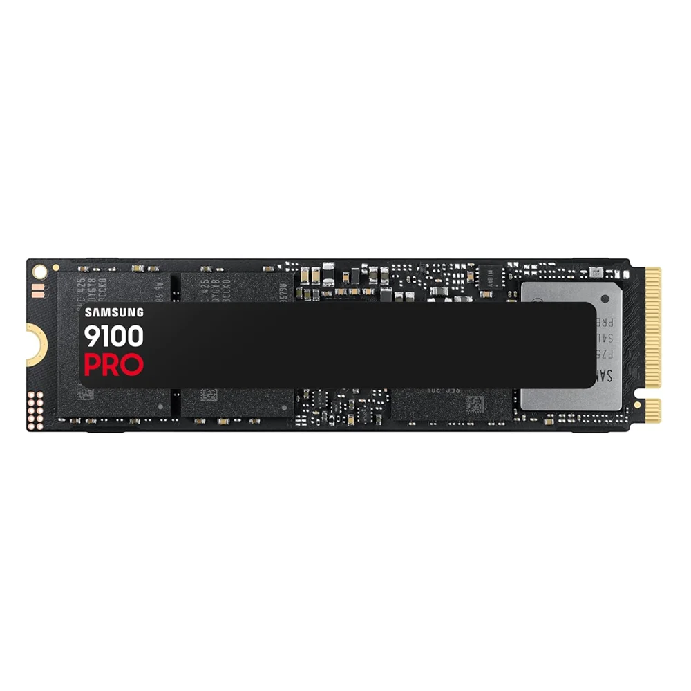 SSD Samsung 9100 Pro, 4TB, Nvme M.2 2280 PCi-e 5.0, Leitura 14800mb/s - MZ-VAP2T0B/AM SSD Samsung 9100 Pro, 4TB, Nvme M.2 2280 PCi-e 5.0, Leitura 14800mb/s - MZ-VAP2T0B/AM