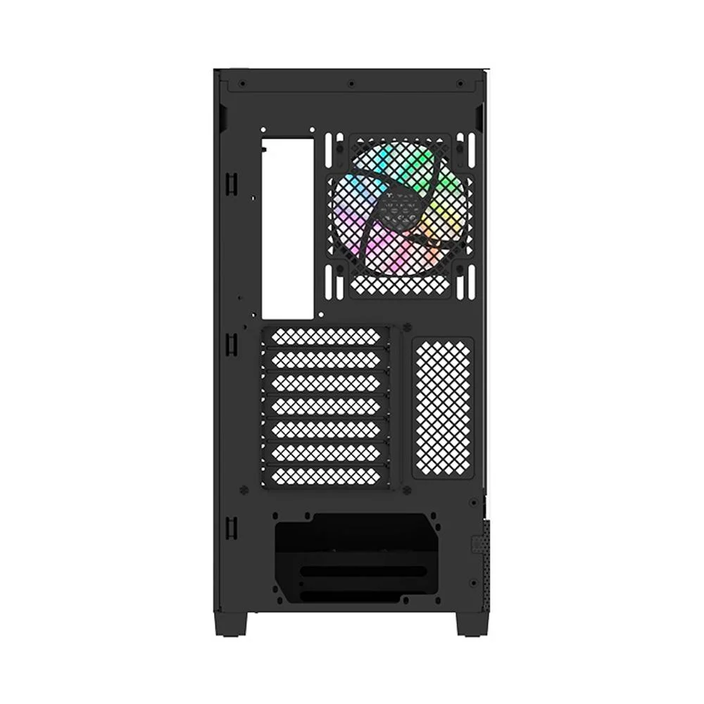 Gabinete Gamer Thermaltake View 290 Tg Mid Tower Curved Glass Com 3 Fan ARGB Preto Gabinete Gamer Thermaltake View 290 Tg Mid Tower Curved Glass Com 3 Fan ARGB Preto