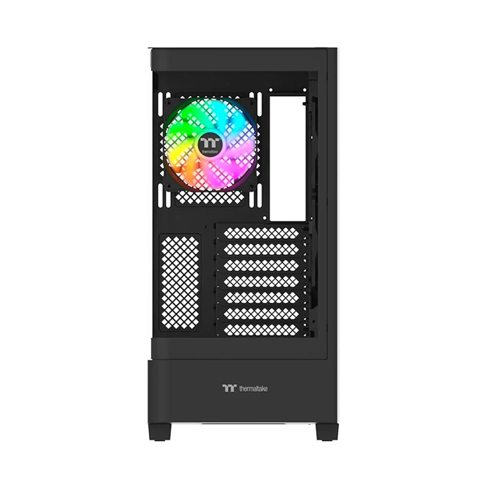 Gabinete Gamer Thermaltake View 290 Tg Mid Tower Curved Glass Com 3 Fan ARGB Preto Gabinete Gamer Thermaltake View 290 Tg Mid Tower Curved Glass Com 3 Fan ARGB Preto