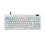Teclado Gamer Logitech G Pro X Tkl Rapid, Switches Magnético,rapid Trigger, Branco - 920-013132