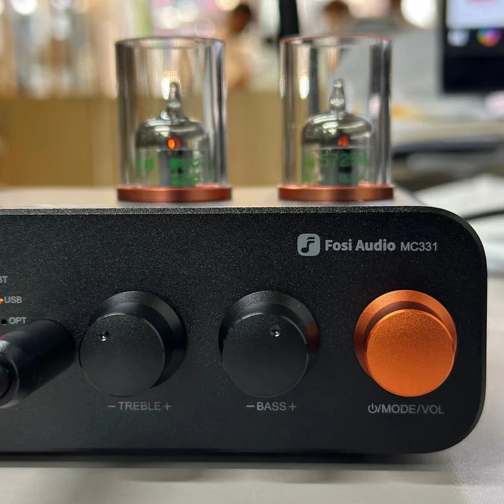 Fosi Audio MC331 真空管ハイブリッドアンプ Bluetooth Produtos com até 15 OFF no PIX KaBuM