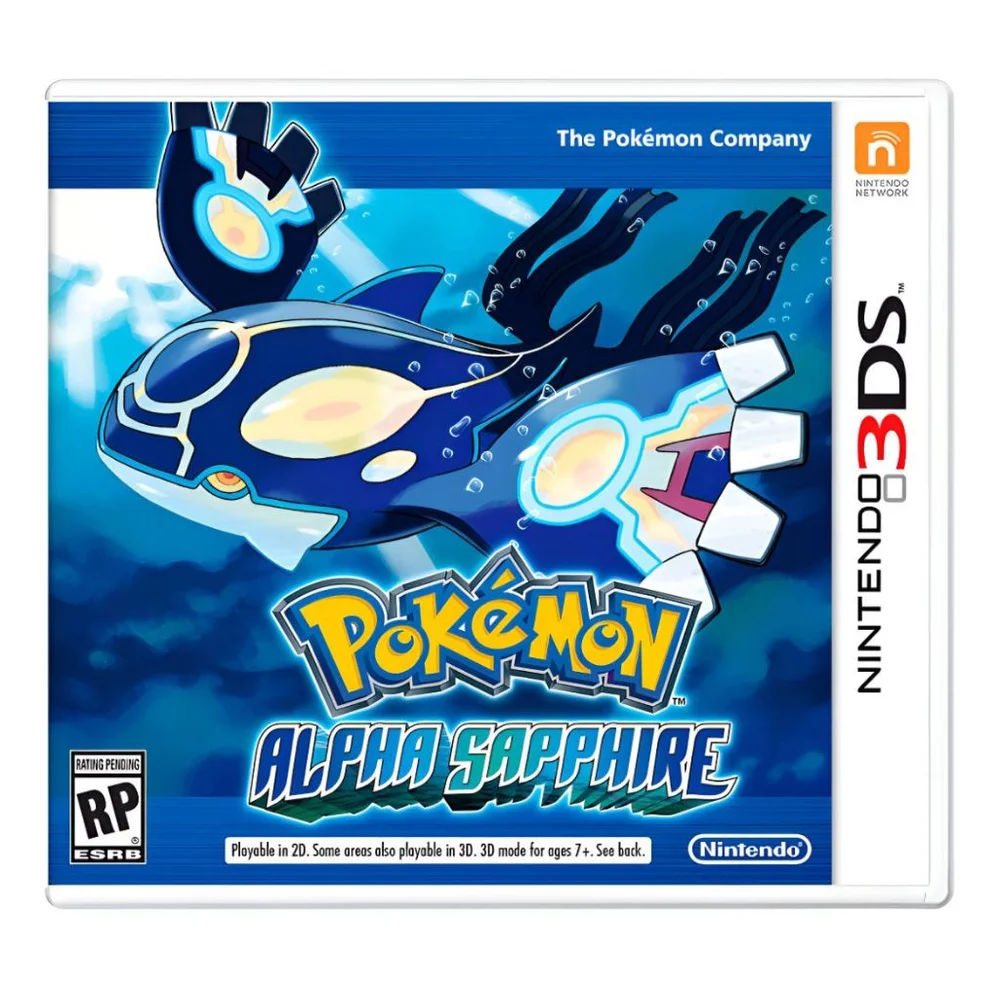 Ogo Pokemon Alpha Sapphire - Nintendo 3ds - Cartucho Físico não acompanha Estojo Ogo Pokemon Alpha Sapphire - Nintendo 3ds - Cartucho Físico não acompanha Estojo