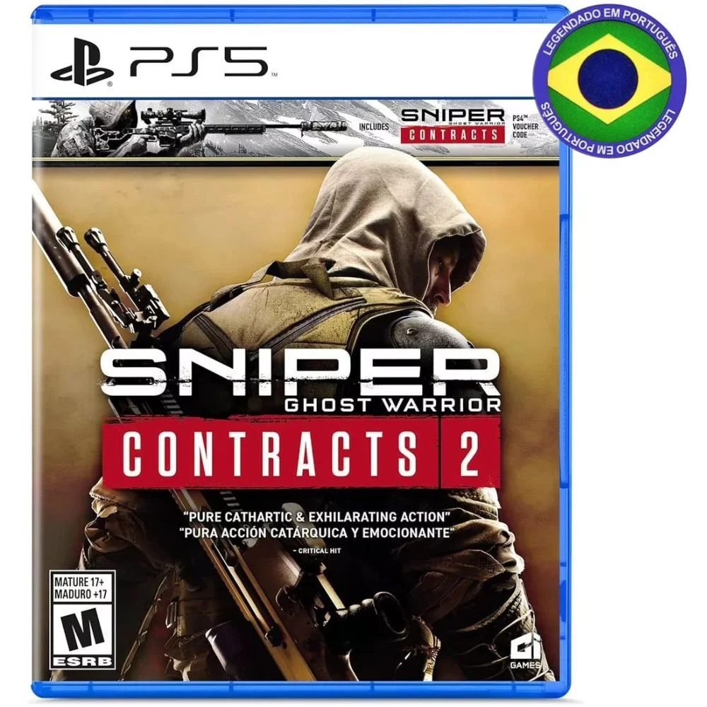 Sniper Ghost Warrior Contracts 1 & 2 Double Pack Ps5 Midia Fisica Sniper Ghost Warrior Contracts 1 & 2 Double Pack Ps5 Midia Fisica
