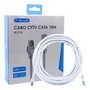 Cabo Lan Cftv Cat6 10 Metros Conector Rj45 Blindado Estável