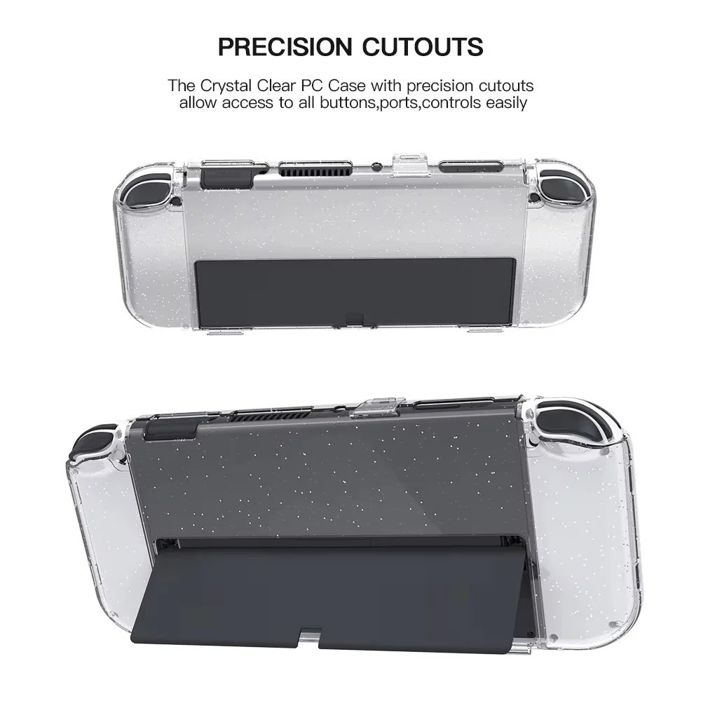 Capa Transparente Nintendo Swith OLED Proteção Acrílico Capa Transparente Nintendo Swith OLED Proteção Acrílico