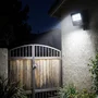 Luminária Solar 200w Bateria 6000mah, Luz 6500k Para Jardim Estacionamento E Iluminação Externas