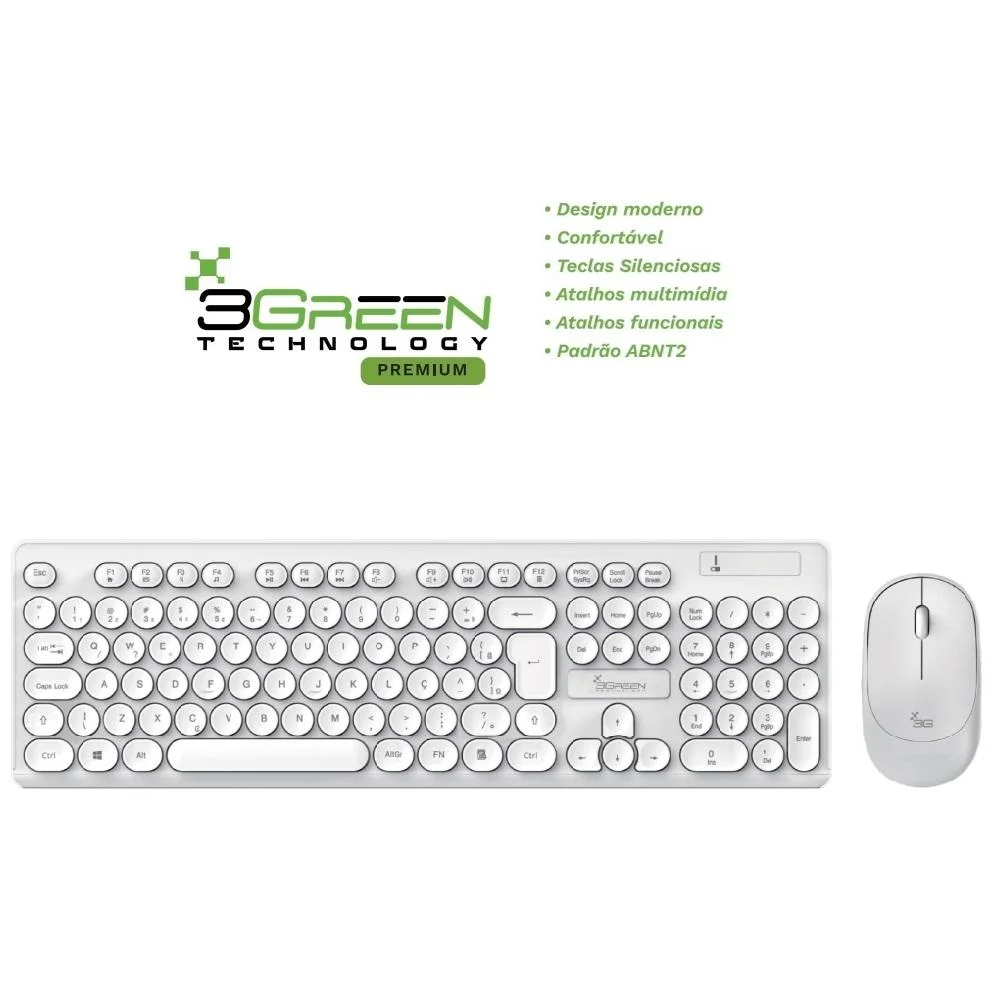 "Computador All In One 24"" Branco, Intel i7 9700, 16gb Ddr4, SSD 512gb, WINDOWS 11  , Webcam, Wi-fi, 3green Unique" em Campinas - foto 3
