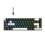 Teclado Gamer Mecânico Havit Kb906l RGB Com Interruptor Magnético Preto E Branco