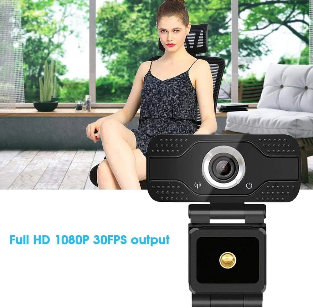 Webcam Full Hd 1080p Com Microfone Para Computador E Notebook – Câmera Usb Plug & Play Com Redução De Ruído E Suporte Ajustável Para Aulas Online, Reuniões E Home Office Webcam Full Hd 1080p Com Microfone Para Computador E Notebook – Câmera Usb Plug & Play Com Redução De Ruído E Suporte Ajustável Para Aulas Online, Reuniões E Home Office