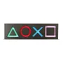 Luminária Gamer Geek Ícones Botões Controle Vídeo Game LED