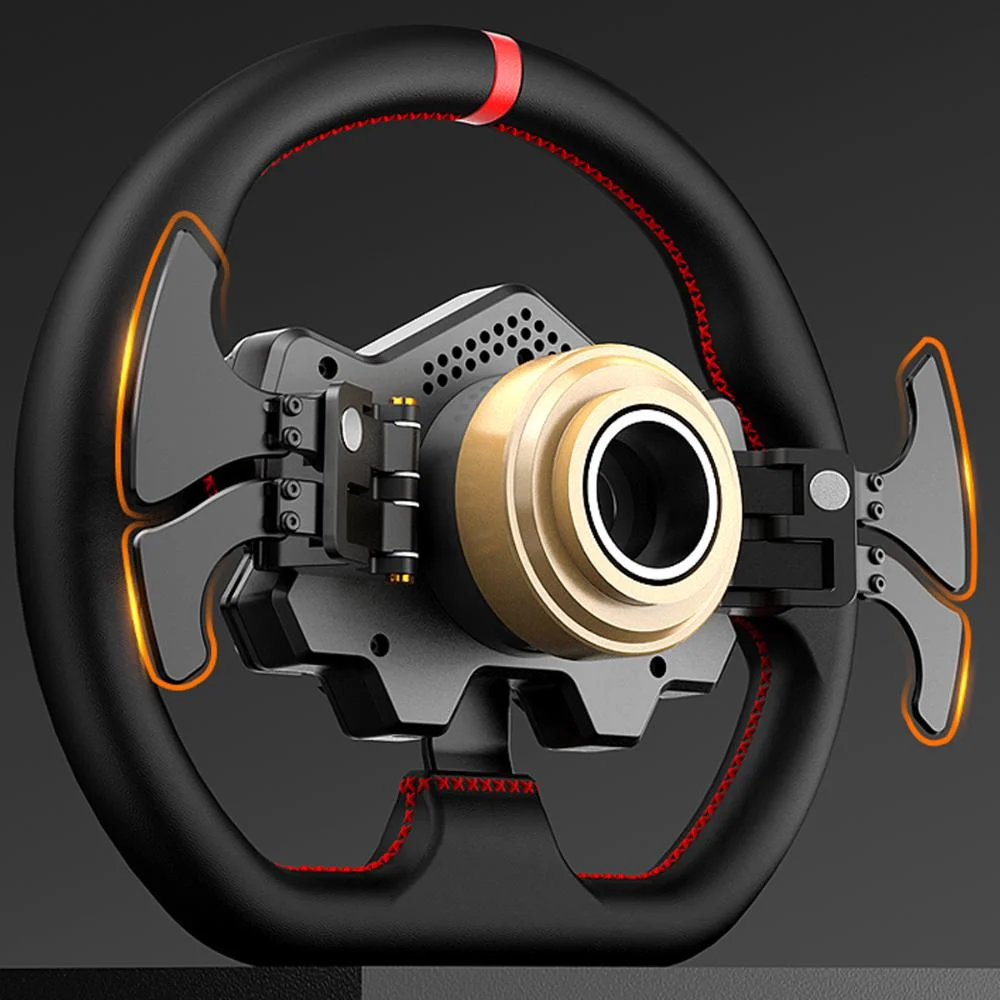 Volante Gamer Pxn Direct Drive Vd10 10nm Wds R2 + Pedais Hall Effect PC Volante Gamer Pxn Direct Drive Vd10 10nm Wds R2 + Pedais Hall Effect PC