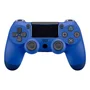 Controle Sem Fio Compatível Com Play4 Ps4 Playstation 4 / Slim / Pro / PC E Smart Tvs Samsung Wave Blue