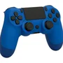 Controle Sem Fio Compatível Com Play4 Ps4 Playstation 4 / Slim / Pro / PC E Smart Tvs Samsung Wave Blue