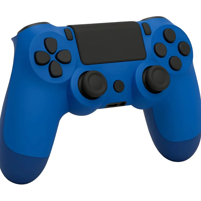 Controle Sem Fio Compatível Com Play4 Ps4 Playstation 4 / Slim / Pro / PC E Smart Tvs Samsung Wave Blue Controle Sem Fio Compatível Com Play4 Ps4 Playstation 4 / Slim / Pro / PC E Smart Tvs Samsung Wave Blue