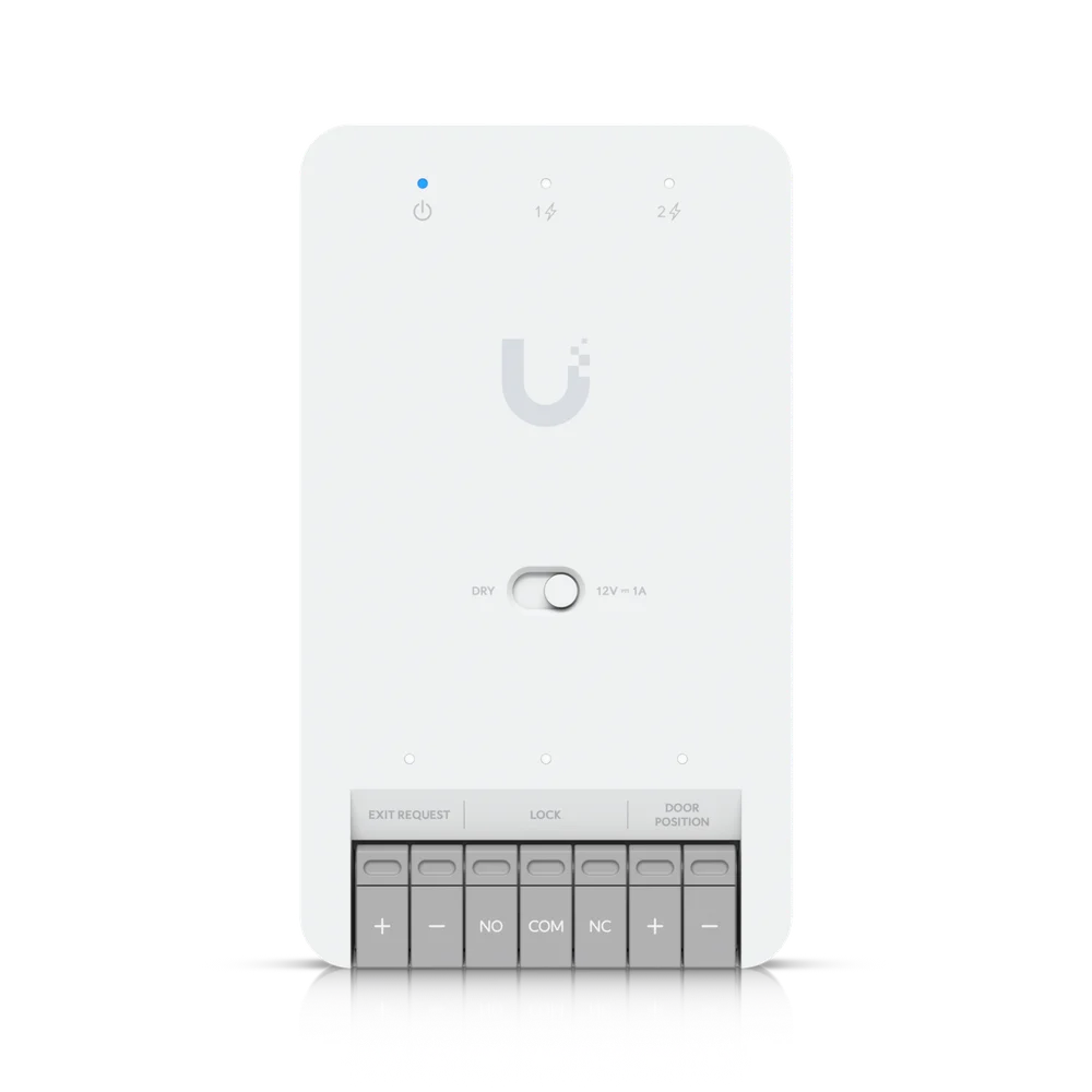 と Controlador de Acesso UniFi Door Hub Mini Poe