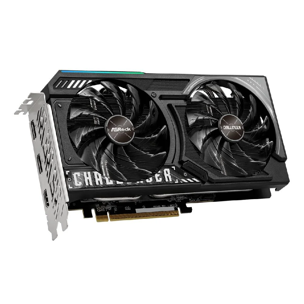 Placa De Vídeo Asrock Amd Radeon Rx 9060 Xt Challenger Oc 16gb Gddr6 128 Bits - 90-ga5qzz-00uanf Placa De Vídeo Asrock Amd Radeon Rx 9060 Xt Challenger Oc 16gb Gddr6 128 Bits - 90-ga5qzz-00uanf