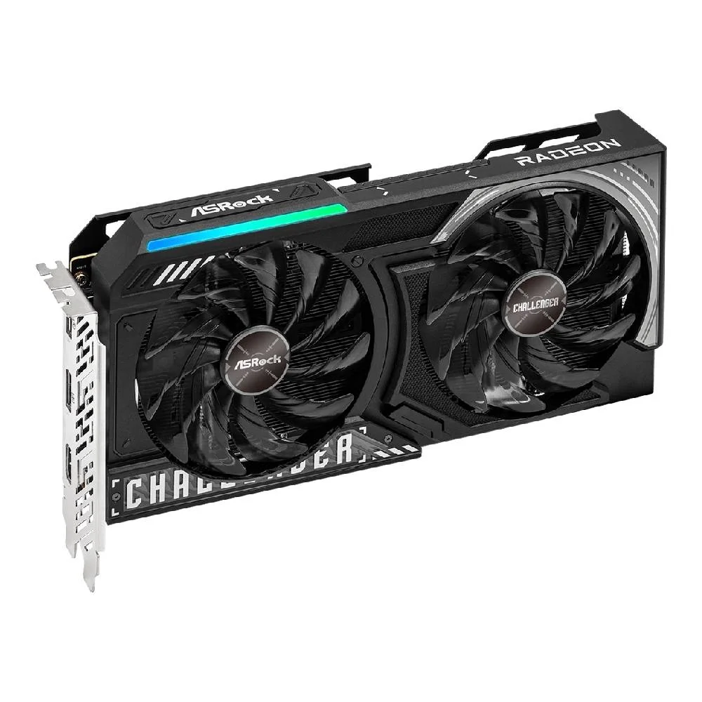 Placa De Vídeo Asrock Amd Radeon Rx 9060 Xt Challenger Oc 16gb Gddr6 128 Bits - 90-ga5qzz-00uanf Placa De Vídeo Asrock Amd Radeon Rx 9060 Xt Challenger Oc 16gb Gddr6 128 Bits - 90-ga5qzz-00uanf