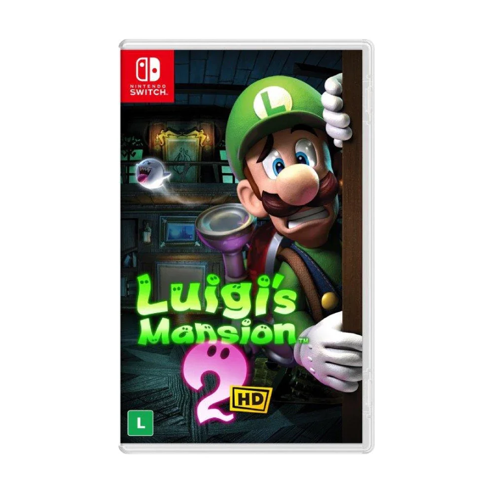 Jogo Luigis Mansion 2 Hd Nintendo Switch Jogo Luigis Mansion 2 Hd Nintendo Switch