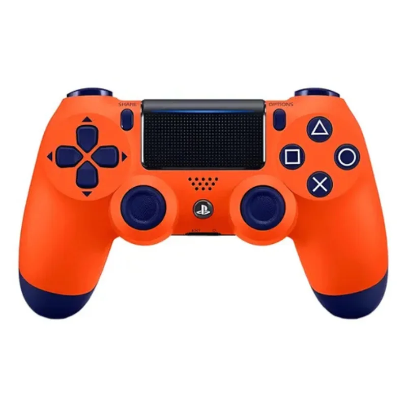Controle Sem Fio Compatível Com Play4 Ps4 Playstation 4 / Slim / Pro / PC E Smart Tvs Samsung Cor Laranja Controle Sem Fio Compatível Com Play4 Ps4 Playstation 4 / Slim / Pro / PC E Smart Tvs Samsung Cor Laranja
