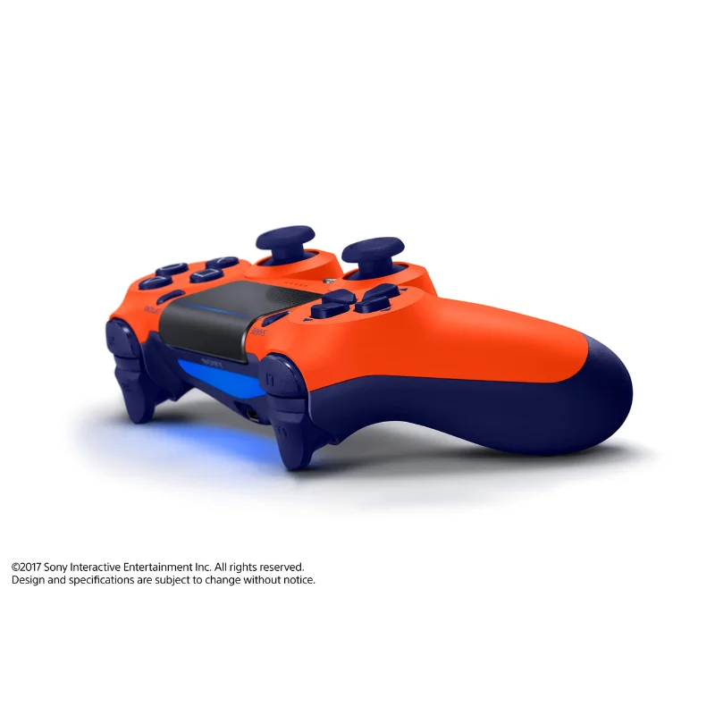 Controle Sem Fio Compatível Com Play4 Ps4 Playstation 4 / Slim / Pro / PC E Smart Tvs Samsung Cor Laranja Controle Sem Fio Compatível Com Play4 Ps4 Playstation 4 / Slim / Pro / PC E Smart Tvs Samsung Cor Laranja