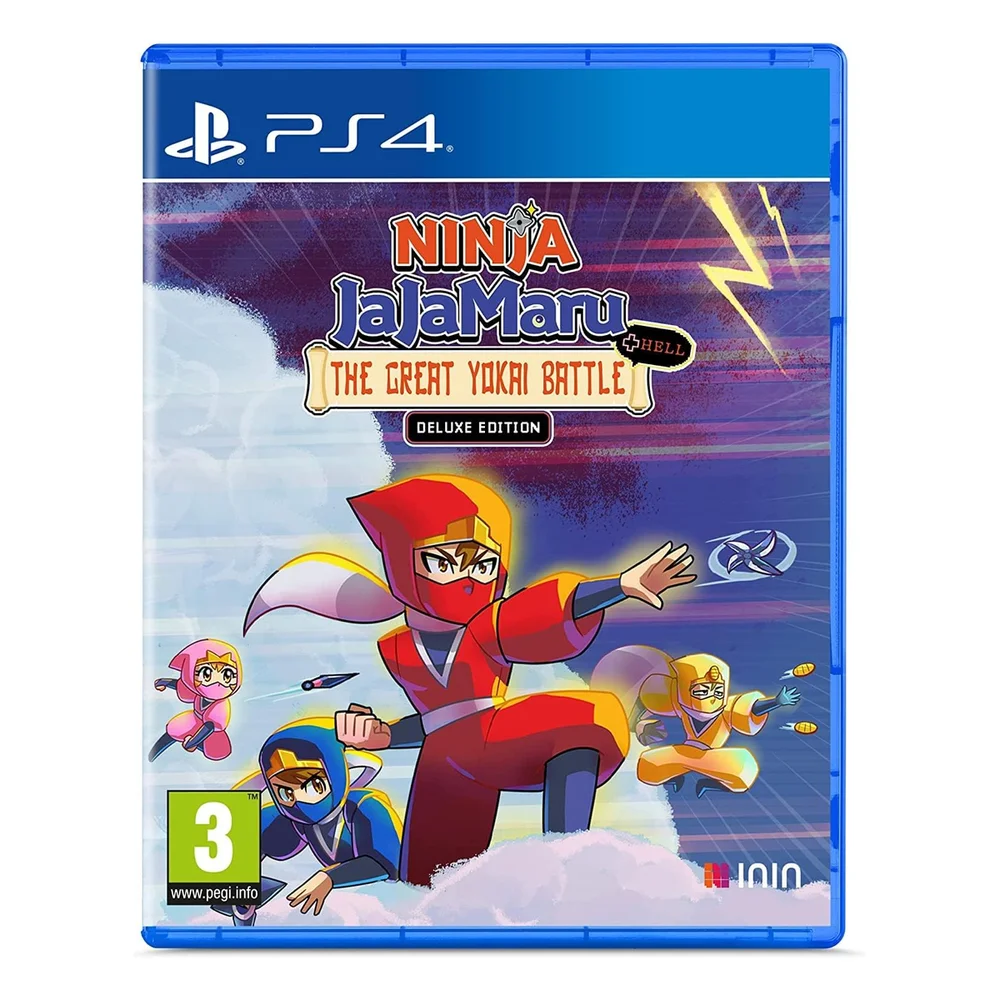 Ninja Jajamaru: The Great Yokai Battle + Hell Deluxe Ed Ps4 Ninja Jajamaru: The Great Yokai Battle + Hell Deluxe Ed Ps4