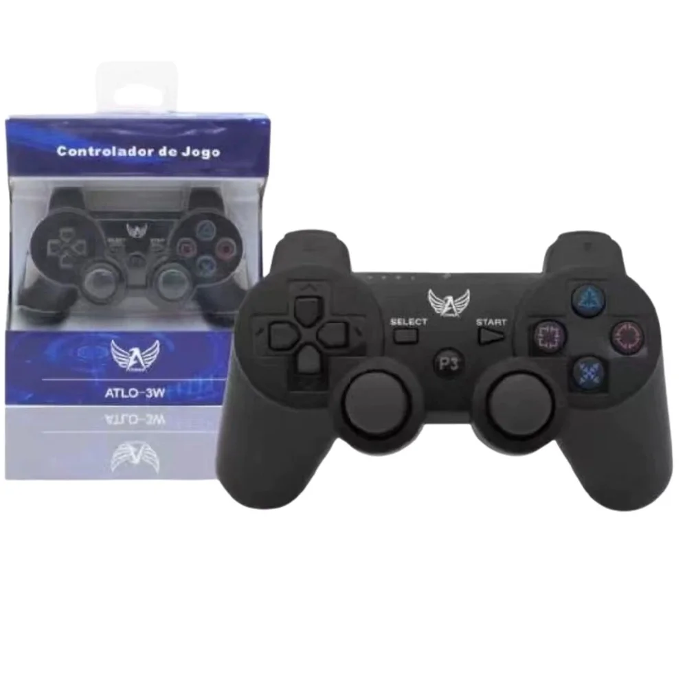 Controle De Play 3 Sem Fio Bluetooth Dualvibracao