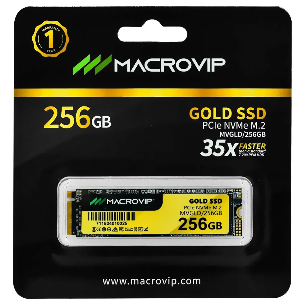 SSD M.2 Nvme 2280 PCie 256gb Macrovip SSD M.2 Nvme 2280 PCie 256gb Macrovip