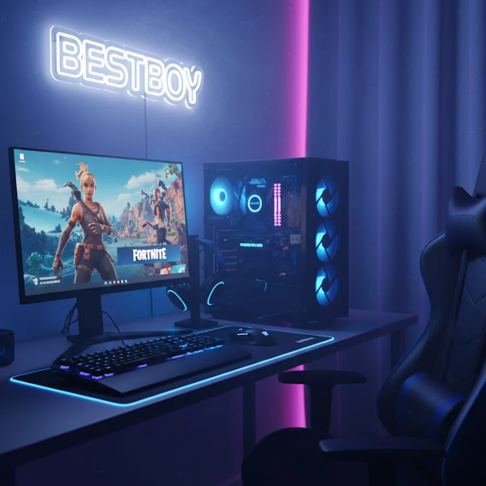 Computador Gamer Max Elite Bestboy Ryzen 5 8400f B650m 16gb SSD 512gb Fonte 500w Rx580 8GB - view 2